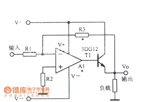 Unipolar Output Current Expansion Circuit Diagram