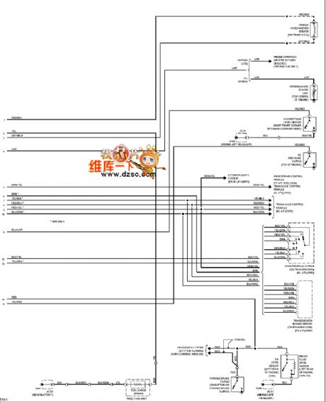 Mazda 626 Instrument Board Circuit Diagram 2