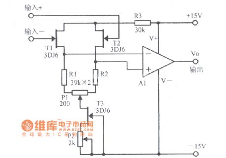 Increasing the input impedance Amplifier With FET Circuit Diagram
