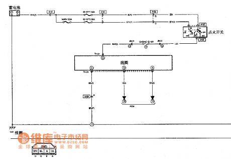 M6 Car Anti-Theft System Schematic