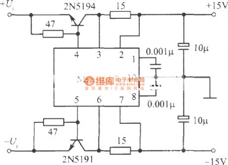 ±15V Tracking regulated voltage power suppy No.3