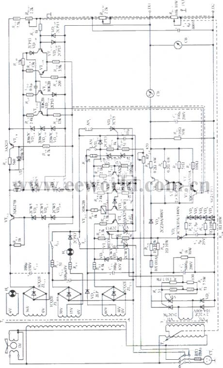 0～150V Regulared voltage power supply circuit