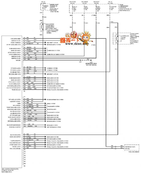 Cadillac car body computer circuit diagram