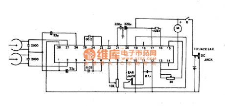 AODI SP-931 stereo-player schematic