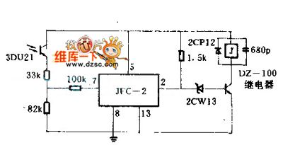 Numeric control instrument of photoconductive control circuit diagram