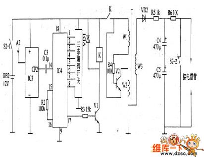 Wireless remote control electronic detonator circuit