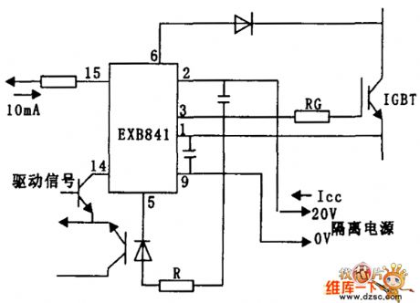 Power converter circuit diagram for switching reluctance motor