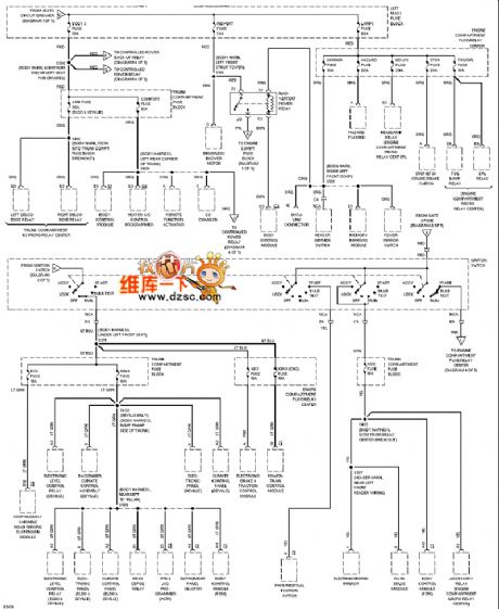 Cadillac deville power distribution circuit diagram 3