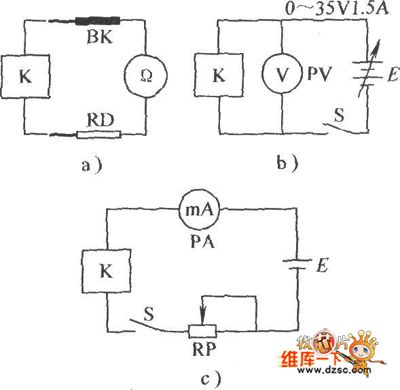 Relay measurment circuit diagram