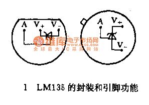 LM135 package and pin function circuit
