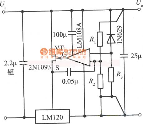 High accuracy regulated voltage circuit diagram
