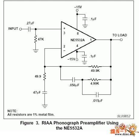 ne5532 operation amplifier circuit diagram