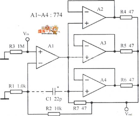 DC amplifier circuit