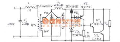15V Parallel regulators power supply circuit diagram