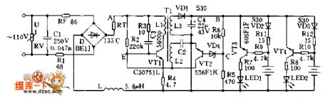 SANYO NC-5 charger circuit diagram