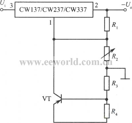 High stability integrated regulated voltage power supply with CW137 No.3