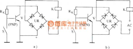 AC electronic relay circuit