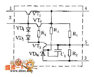 STR5312 series switching power supply thick film circuit diagram