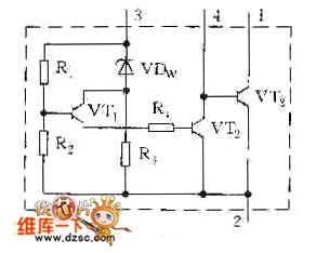 STR440 series switching power supply thick film circuit diagram