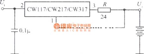 Constant current battery charger with CW117