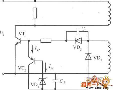 Ring-type power expansion switching power supply circuit diagram