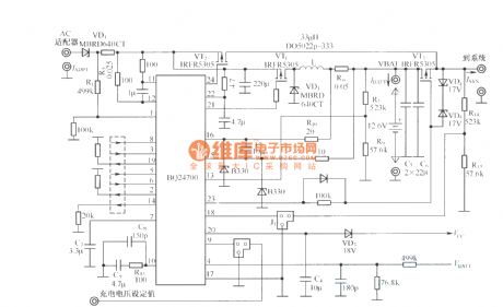 Laptop battery charging circuit with BQ24700