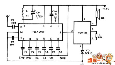 Children anti-lost reminder circuit