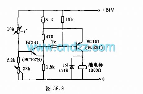 Dibit temperature regulation circuit with complementary transistor