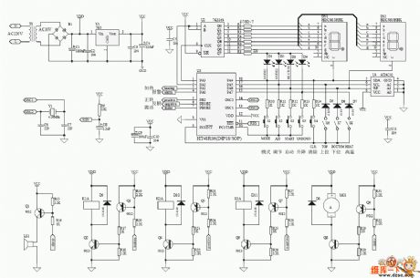 Control circuit of a frying pan