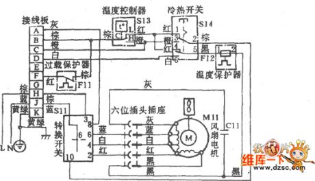 Baohua KFR-35L split type air-conditioner circuit