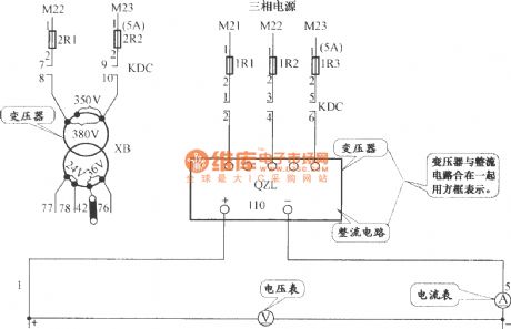 JKHl-771A elevator power control circuit