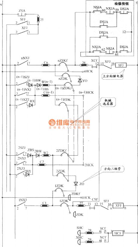 JKHl-771A elevator control circuit (2)