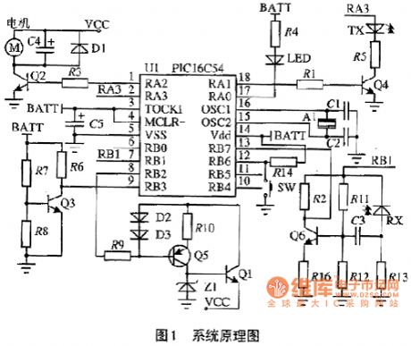 Infrared micro-computer automatical pump fluid hardware design circuit