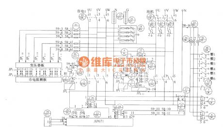 DUM23-48／300II AC pdus electrical schematic diagram