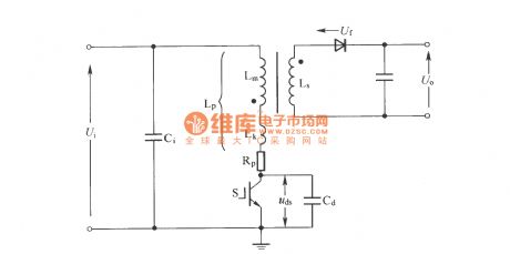 QRC Soft Switching flyback converter schematic diagram