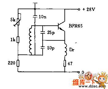 Electron coupled oscillator circuit
