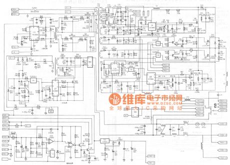 FuDian 710 UPS power driver board circuit - Power_Supply_Circuit
