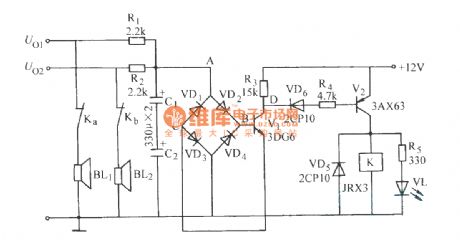 Bridge type picked up horn protection circuit (2)