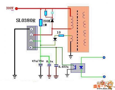 VCD-AB115 switch power supply circuit