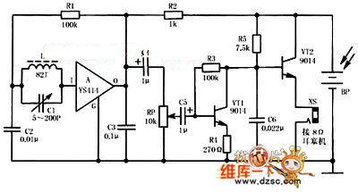 TA7642 integrated circuit radio circuit diagram