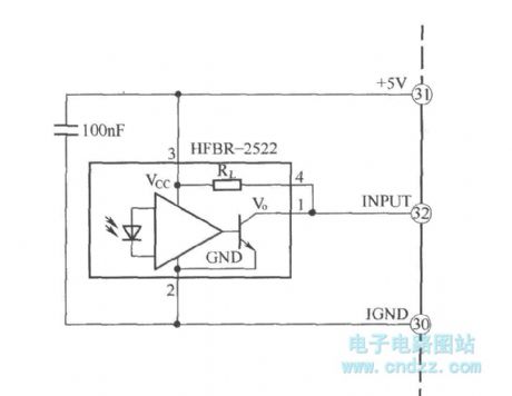 Optical receptor wiring diagram IGBT