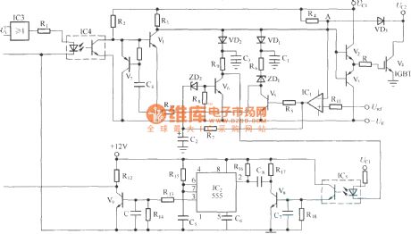 Comprehensive Short-circuit Protection Circuit of Decreasing Grid Voltage, Soft Shutoff, and Lowering Operating Frequency
