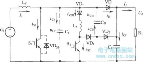 Modified ZVT-PWM converter topology