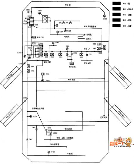 Daewoo automobile circuit diagram