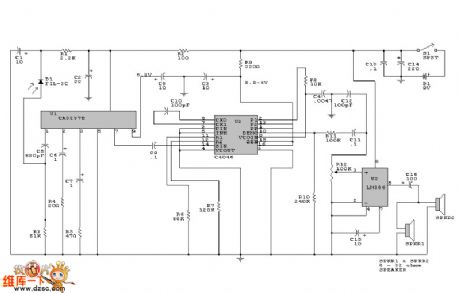 Audio circuit diagram