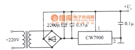 Fixed positive output voltage integrated voltage regulator circuit