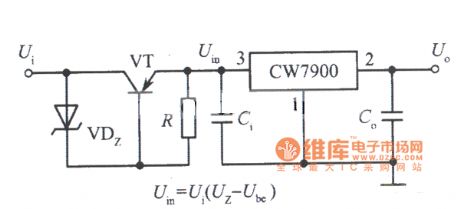 High input voltage integrated voltage regulator circuit 1