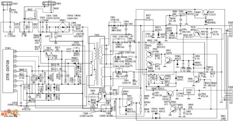 Venus d2902 TV power supply circuit diagram