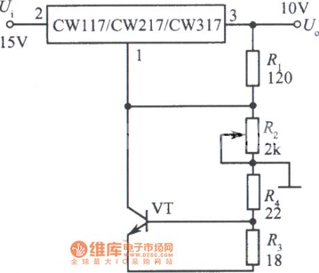 High stability integrated voltage regulator circuit