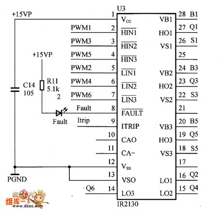 Driver Interface circuit diagram